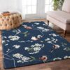 Bird Flower Rug Sport Decor Gift Floor Decor Living Room Carpet Rug Area Rug - 6ee54b417ca1