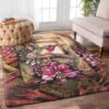 Bird Flower Rug Sport Decor Gift Floor Decor Living Room Carpet Rug Area Rug - 145c04b986ae