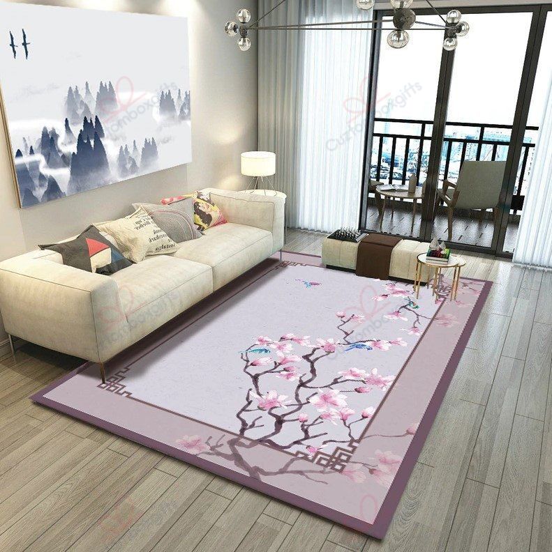 Bird Flower Pink Rug Sport Decor Gift Floor Decor Living Room Carpet Rug Area Rug - dc71a68076f1 Bird Flower Pink Rug Sport Decor Gift Floor Decor Living Room Carpet Rug Area Rug - dc71a68076f1