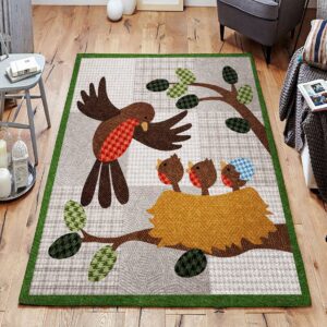 Bird Rug Sport Decor Gift Floor Decor Living Room Carpet Rug Area Rug - 8c2cfbcf248e