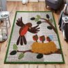 Bird Mom And Baby Rug Sport Decor Gift Floor Decor Living Room Carpet Rug Area Rug - 436ffd2d0e3e