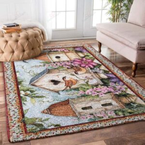 Bird Nest Rug Sport Decor Gift Floor Decor Living Room Carpet Rug Area Rug - 7c8b6e5a8ae9