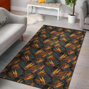 Bird Of Paradise Pattern 1 Rug Sport Decor Gift Floor Decor Living Room Carpet Rug Area Rug - 1cad43c3322d