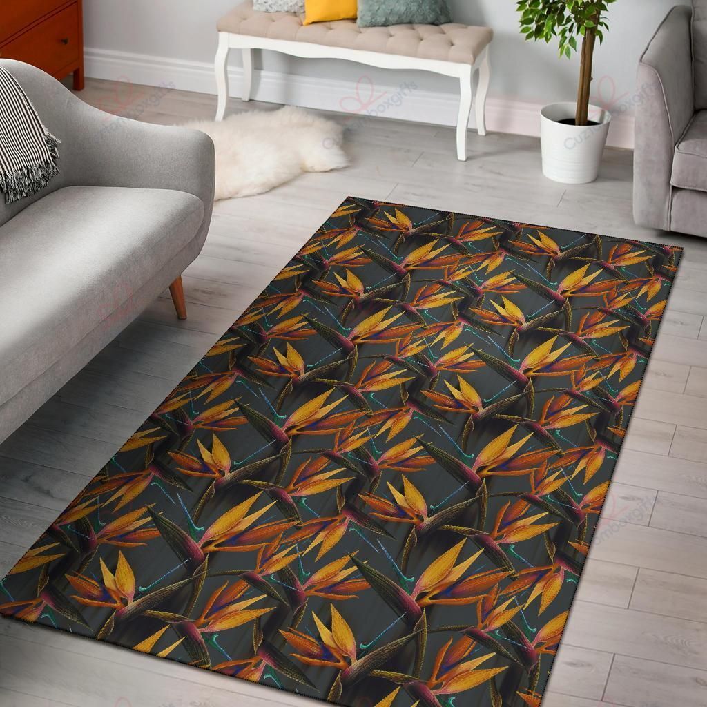 Bird Of Paradise Pattern 1 Rug Sport Decor Gift Floor Decor Living Room Carpet Rug Area Rug - 1cad43c3322d Bird Of Paradise Pattern 1 Rug Sport Decor Gift Floor Decor Living Room Carpet Rug Area Rug - 1cad43c3322d