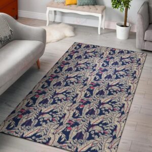 Bird Of Paradise Pattern 3 Rug Sport Decor Gift Floor Decor Living Room Carpet Rug Area Rug - e6fcf31de16e