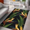 Bird Of Paradise Pattern Rug Sport Decor Gift Floor Decor Living Room Carpet Rug Area Rug - 9e48e17b481d