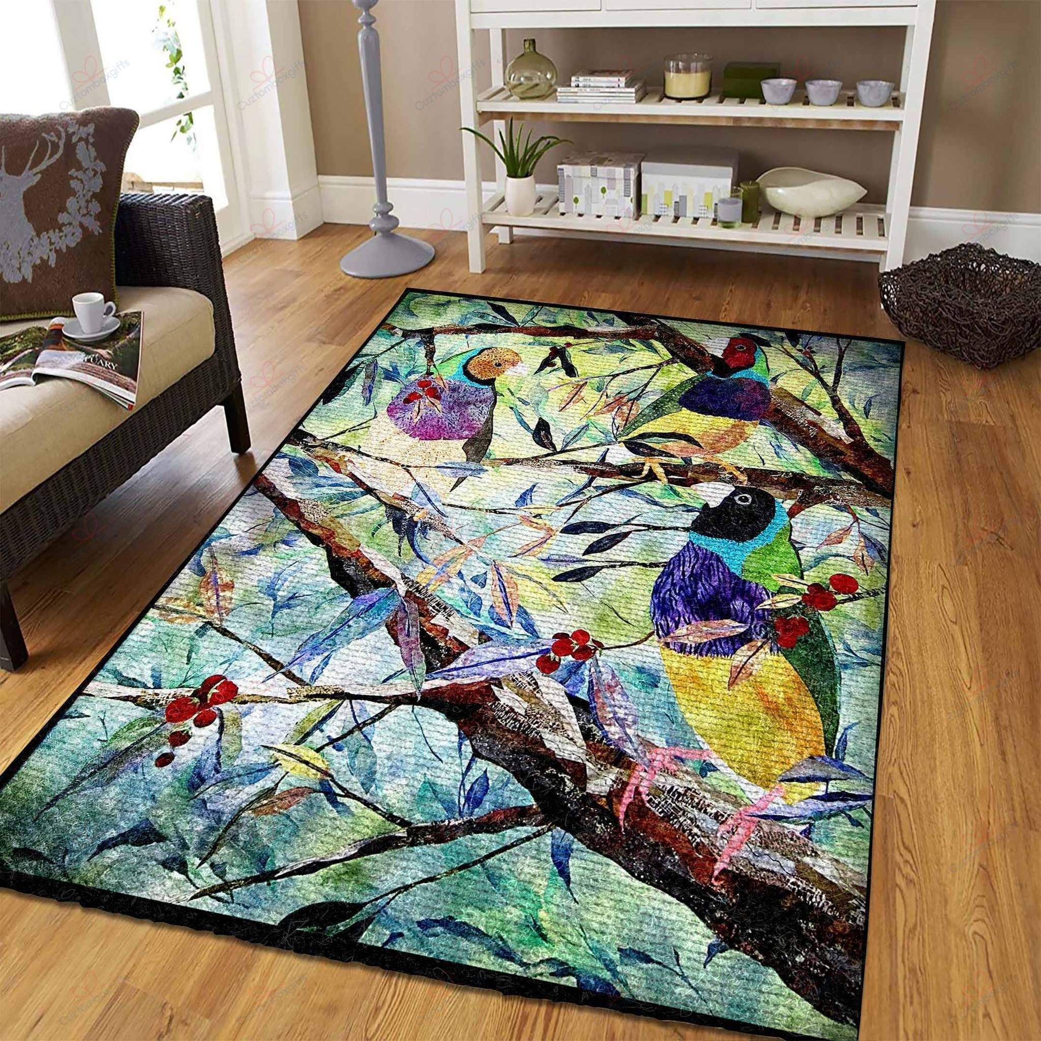 Bird On Tree Rug Sport Decor Gift Floor Decor Living Room Carpet Rug Area Rug - a3013340fe1f Bird On Tree Rug Sport Decor Gift Floor Decor Living Room Carpet Rug Area Rug - a3013340fe1f