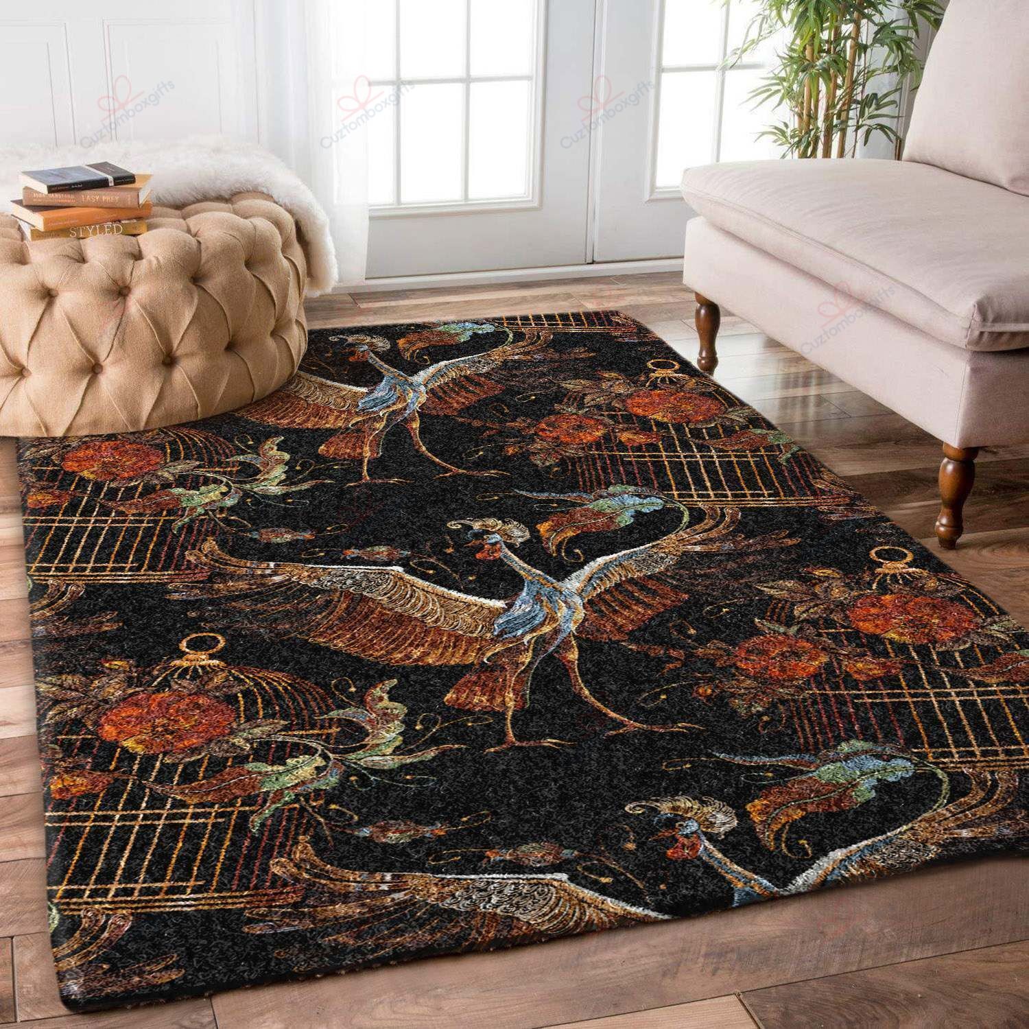 Bird Orange Rug Sport Decor Gift Floor Decor Living Room Carpet Rug Area Rug - 75d9bffffbb3 Bird Orange Rug Sport Decor Gift Floor Decor Living Room Carpet Rug Area Rug - 75d9bffffbb3