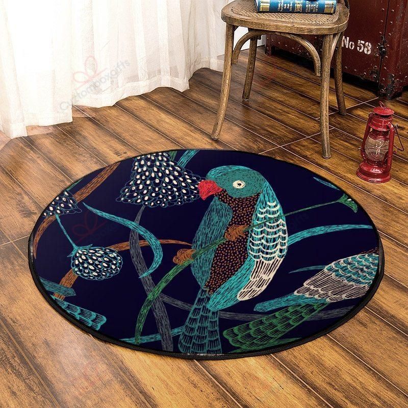 Bird Pattern 5 Round Carpet Floor Rug Living Room Bedroom Decor Round Area Rug Carpet Bird Pattern 5 Round Carpet Floor Rug Living Room Bedroom Decor Round Area Rug Carpet