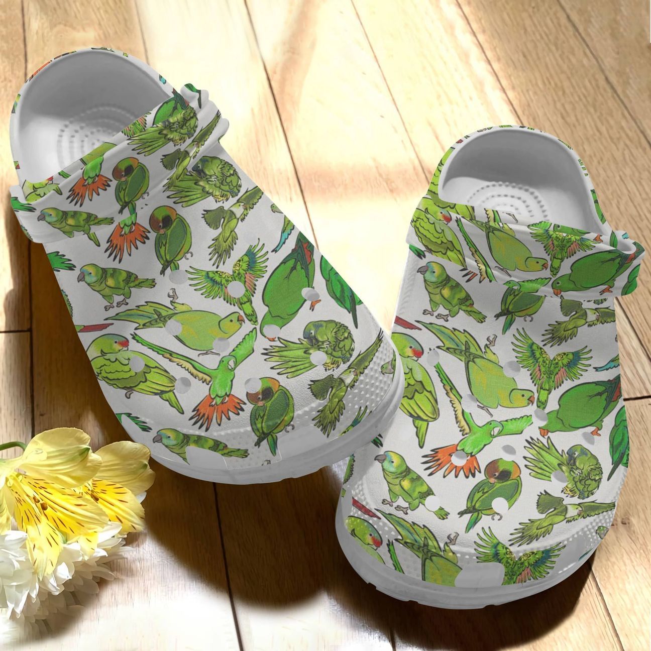 Bird Personalize Clog Custom Crocs Fashionstyle Comfortable For Women Men Kid Print 3D Parrot V1 Bird Personalize Clog Custom Crocs Fashionstyle Comfortable For Women Men Kid Print 3D Parrot V1