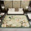 Bird Picture Flower Rug Sport Decor Gift Floor Decor Living Room Carpet Rug Area Rug - 76fd8c606e48