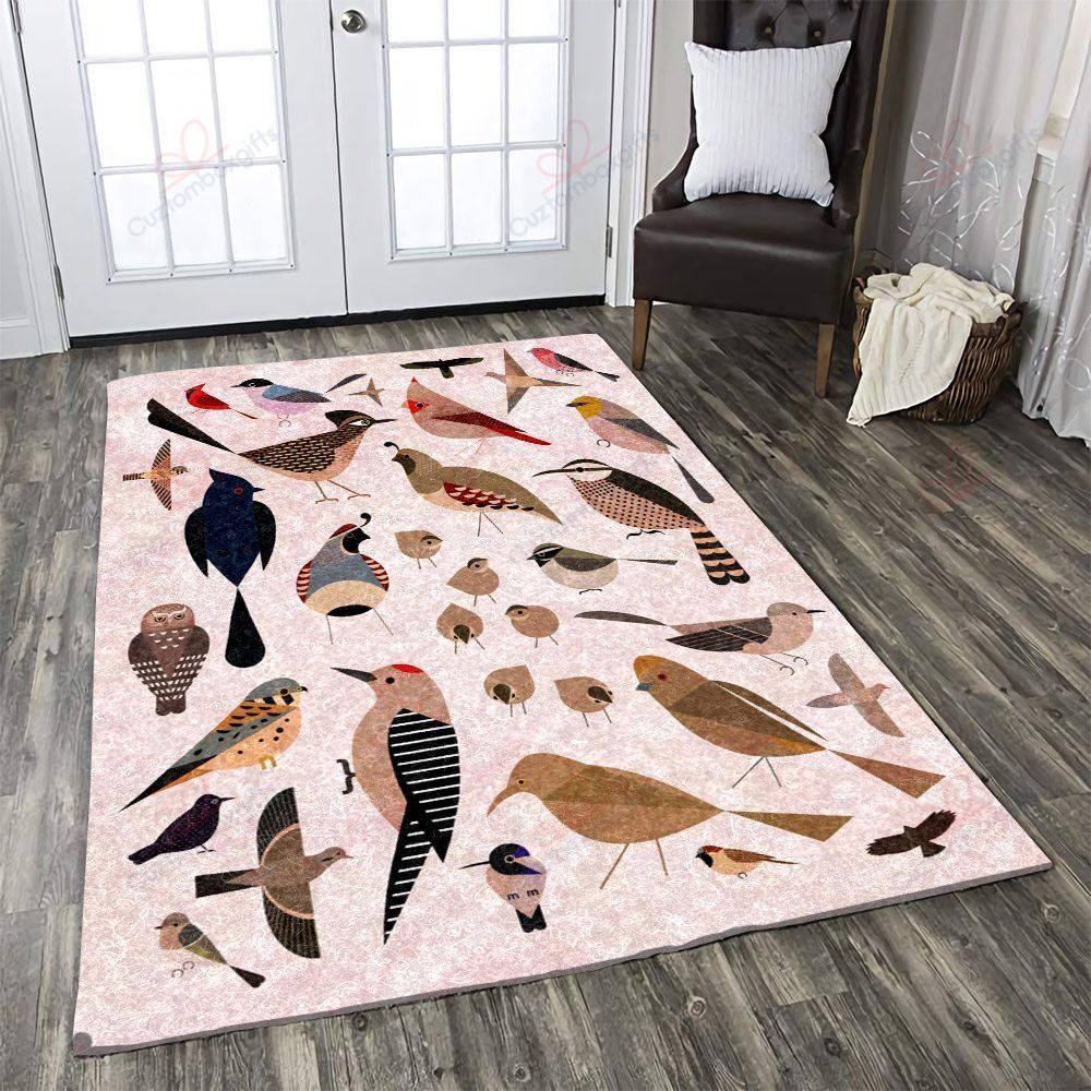 Bird Pink Rug Sport Decor Gift Floor Decor Living Room Carpet Rug Area Rug - 01b71ae01554 Bird Pink Rug Sport Decor Gift Floor Decor Living Room Carpet Rug Area Rug - 01b71ae01554