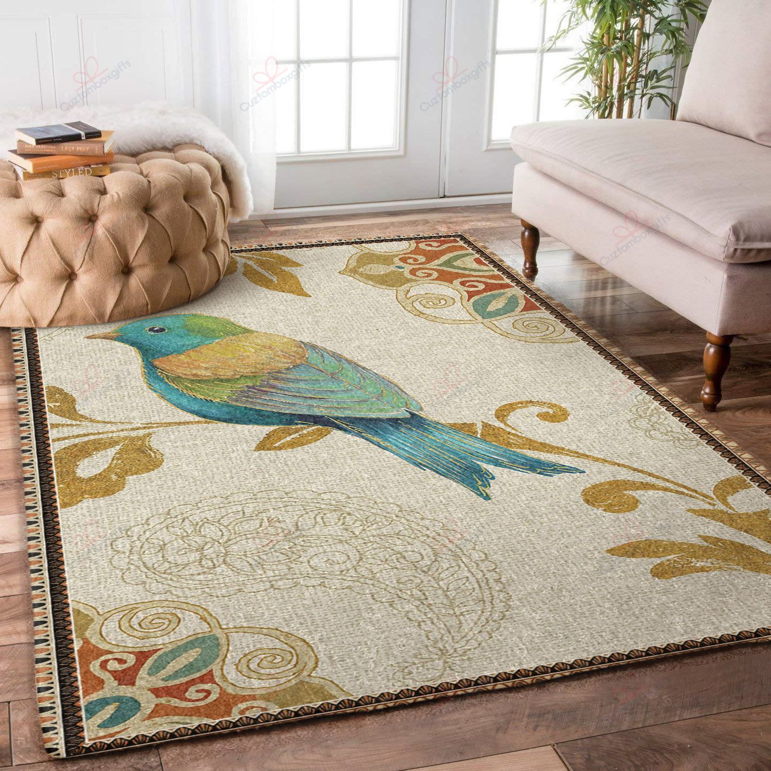 Bird Rainbow Blue Rug Sport Decor Gift Floor Decor Living Room Carpet Rug Area Rug - 1e2f0ad0db08 Bird Rainbow Blue Rug Sport Decor Gift Floor Decor Living Room Carpet Rug Area Rug - 1e2f0ad0db08
