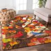 Bird Spring Rug Sport Decor Gift Floor Decor Living Room Carpet Rug Area Rug - dbf26a307895