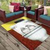 Bird Toilet Rug Sport Decor Gift Floor Decor Living Room Carpet Rug Area Rug - b0d861c32779
