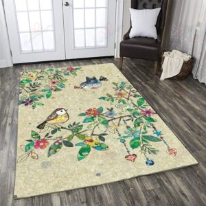 Bird Trees Rug Sport Decor Gift Floor Decor Living Room Carpet Rug Area Rug - 0db29df24080