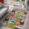 Bird Tropical Spring Rug Sport Decor Gift Floor Decor Living Room Carpet Rug Area Rug - a5963f2eeaca
