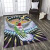 Bird True Love Green Rug Sport Decor Gift Floor Decor Living Room Carpet Rug Area Rug - 9e342a58828d