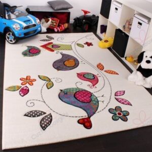 Birds Cartoon Rug Sport Decor Gift Floor Decor Living Room Carpet Rug Area Rug - 7ddb0d54f344