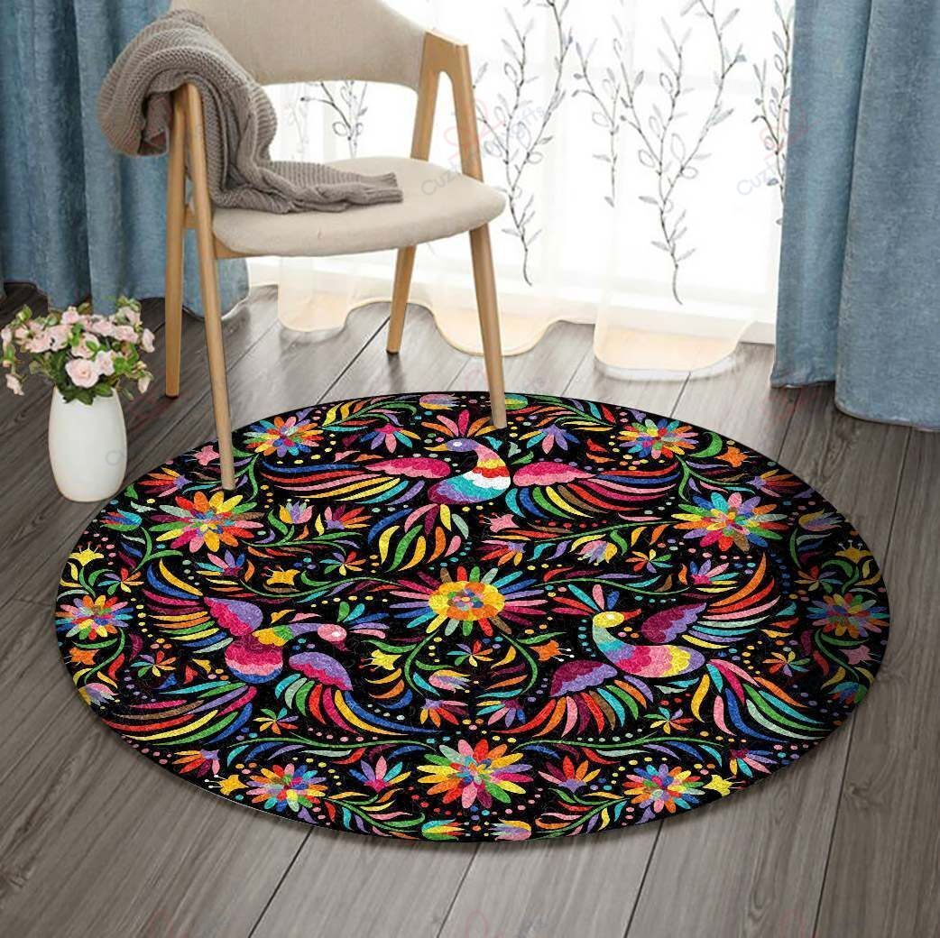 Birds Round Carpet Floor Rug Living Room Bedroom Decor Round Area Rug Carpet Birds Round Carpet Floor Rug Living Room Bedroom Decor Round Area Rug Carpet