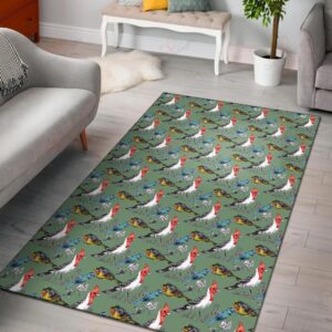 Birds Pattern 7 Rug Sport Decor Gift Floor Decor Living Room Carpet Rug Area Rug - 9d3eae34f029
