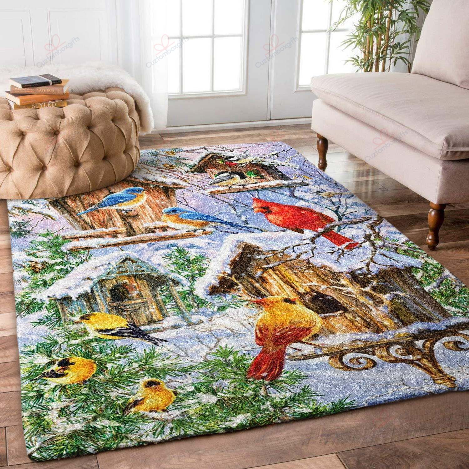 Birds Snow Rug Sport Decor Gift Floor Decor Living Room Carpet Rug Area Rug - 58863d30adec Birds Snow Rug Sport Decor Gift Floor Decor Living Room Carpet Rug Area Rug - 58863d30adec