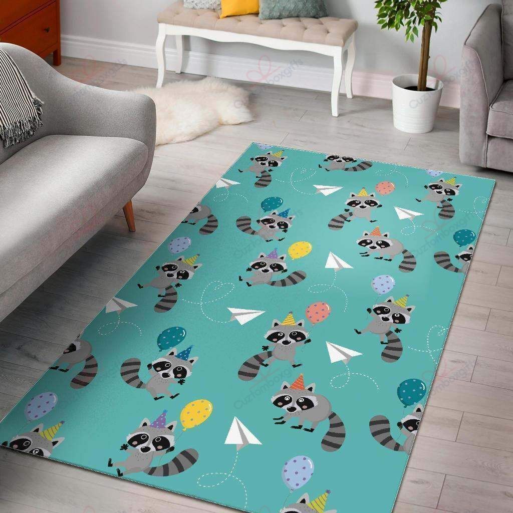 Birthday Raccoon Rug Sport Decor Gift Floor Decor Living Room Carpet Rug Area Rug - f76fdfedbc8c Birthday Raccoon Rug Sport Decor Gift Floor Decor Living Room Carpet Rug Area Rug - f76fdfedbc8c