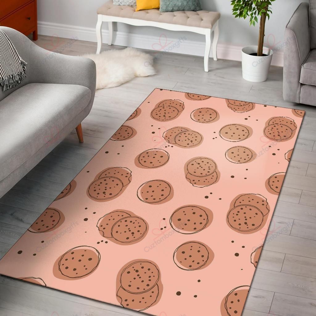 Biscuit Cookie Rug Sport Decor Gift Floor Decor Living Room Carpet Rug Area Rug - e35f889c030c Biscuit Cookie Rug Sport Decor Gift Floor Decor Living Room Carpet Rug Area Rug - e35f889c030c