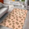 Biscuit Pattern 2 Rug Sport Decor Gift Floor Decor Living Room Carpet Rug Area Rug - 74ab9239c50f