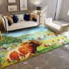 Bison 1 Rug Sport Decor Gift Floor Decor Living Room Carpet Rug Area Rug - a621302d74b4