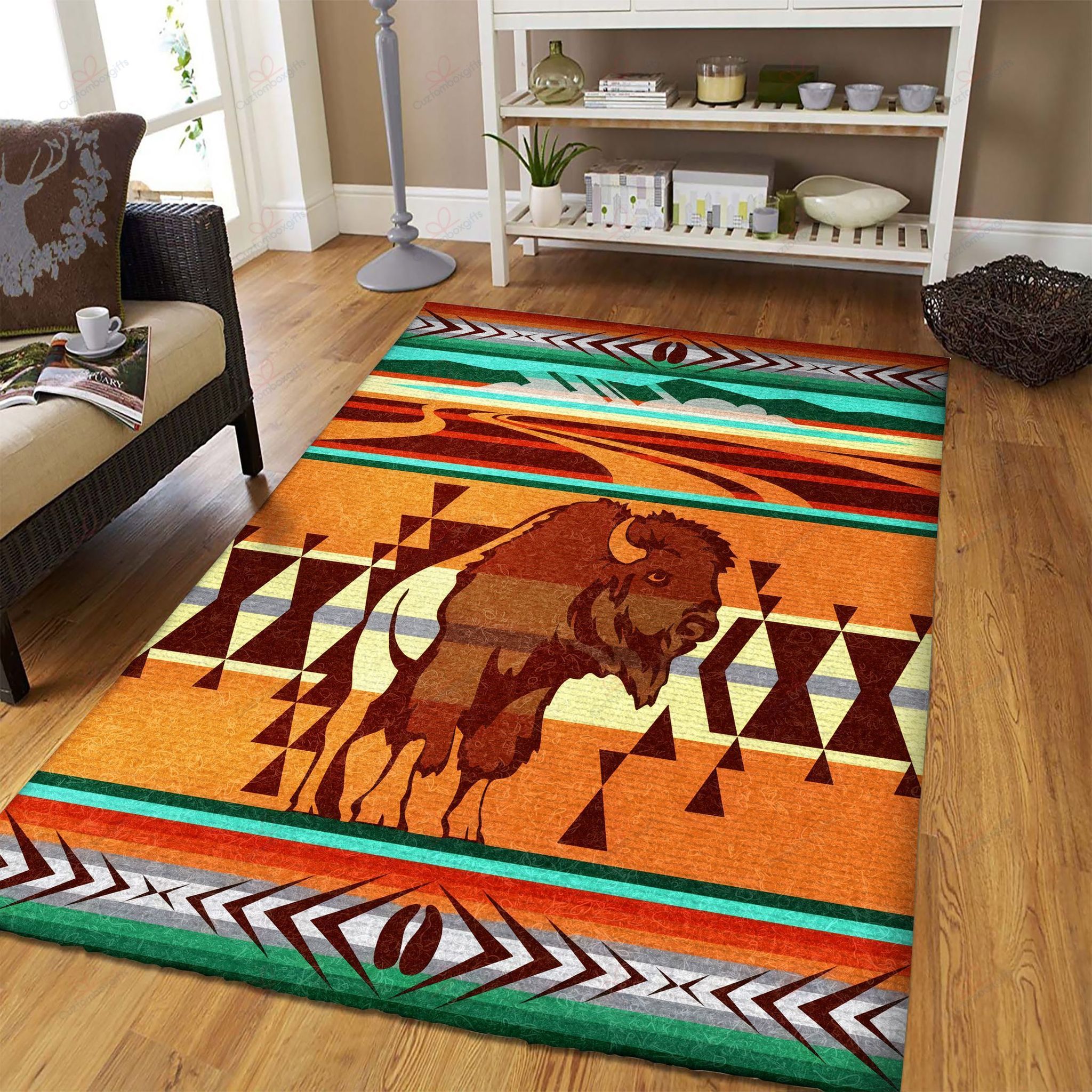 Bison Native American Rug Sport Decor Gift Floor Decor Living Room Carpet Rug Area Rug - cca91988bdde Bison Native American Rug Sport Decor Gift Floor Decor Living Room Carpet Rug Area Rug - cca91988bdde