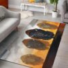 Bison Painting Native American Pride Rug Sport Decor Gift Floor Decor Living Room Carpet Rug Area Rug - cc12a79d5e02