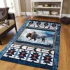 Bison Pattern 1 Rug Sport Decor Gift Floor Decor Living Room Carpet Rug Area Rug - 98d438a0ae96