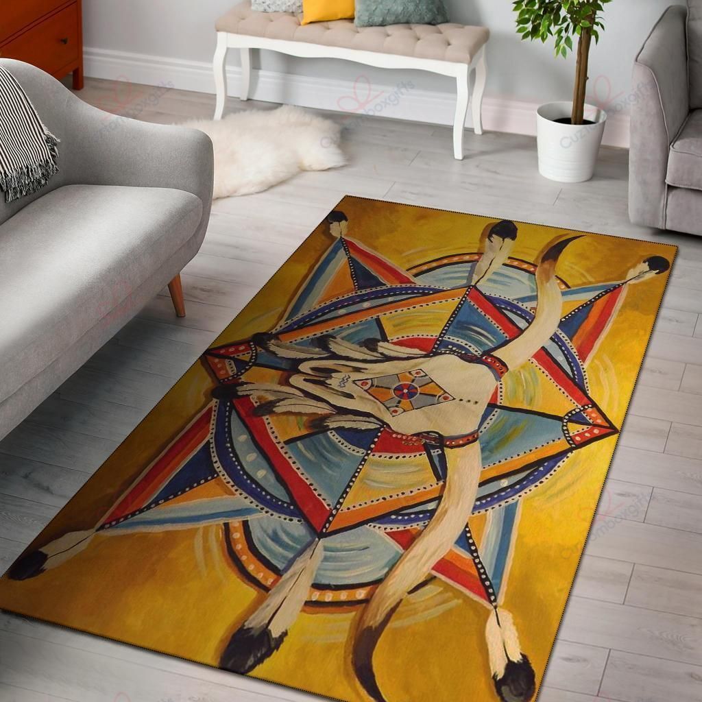 Bison Yellow Native American Pride Rug Sport Decor Gift Floor Decor Living Room Carpet Rug Area Rug - 0deedc988438 Bison Yellow Native American Pride Rug Sport Decor Gift Floor Decor Living Room Carpet Rug Area Rug - 0deedc988438