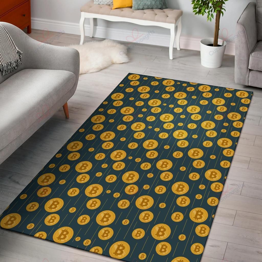 Bitcoin Pattern 1 Rug Sport Decor Gift Floor Decor Living Room Carpet Rug Area Rug - 130aee6d8f56 Bitcoin Pattern 1 Rug Sport Decor Gift Floor Decor Living Room Carpet Rug Area Rug - 130aee6d8f56
