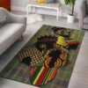 Black And Color Is Love Rug Sport Decor Gift Floor Decor Living Room Carpet Rug Area Rug - bb28b7608368