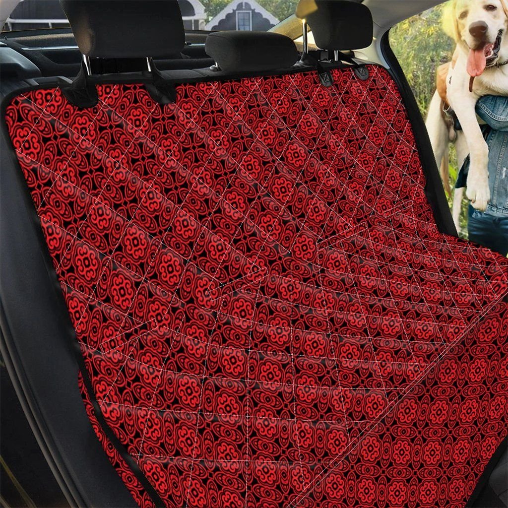 Black And Red Chinese Pattern Design Car Back Seat Cover Dog Car Seat Covers - 1dd2fed5734a Black And Red Chinese Pattern Design Car Back Seat Cover Dog Car Seat Covers - 1dd2fed5734a