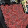 Black And Red Tiger Stripe Camo Design Car Back Seat Cover Dog Car Seat Covers - c96dc71a86a7