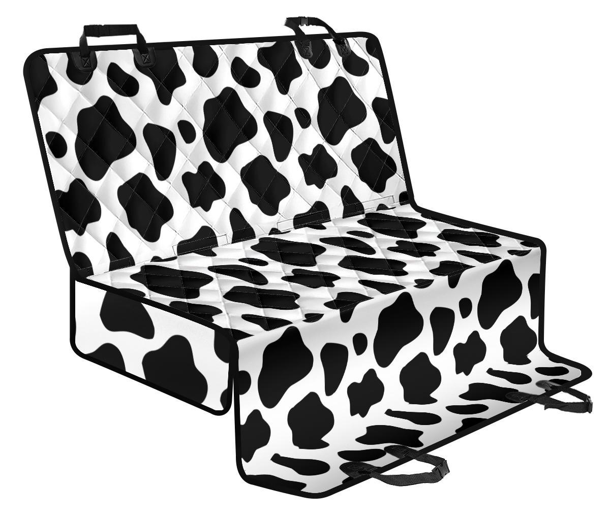 Black And White Cow Print Pet Car Back Seat Cover - 8d74e263ba8e Black And White Cow Print Pet Car Back Seat Cover - 8d74e263ba8e