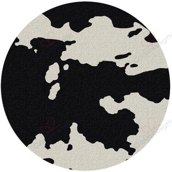 Black And White Cowhide Round Carpet Floor Rug Living Room Bedroom Decor Round Area Rug Carpet Black And White Cowhide Round Carpet Floor Rug Living Room Bedroom Decor Round Area Rug Carpet