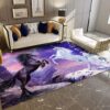 Black And White Horse Rug Sport Decor Gift Floor Decor Living Room Carpet Rug Area Rug - 4c31b0a1a65b