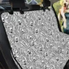 Black And White Tiger Hand Drawn Design Car Back Seat Cover Dog Car Seat Covers - c1b9bddc475a