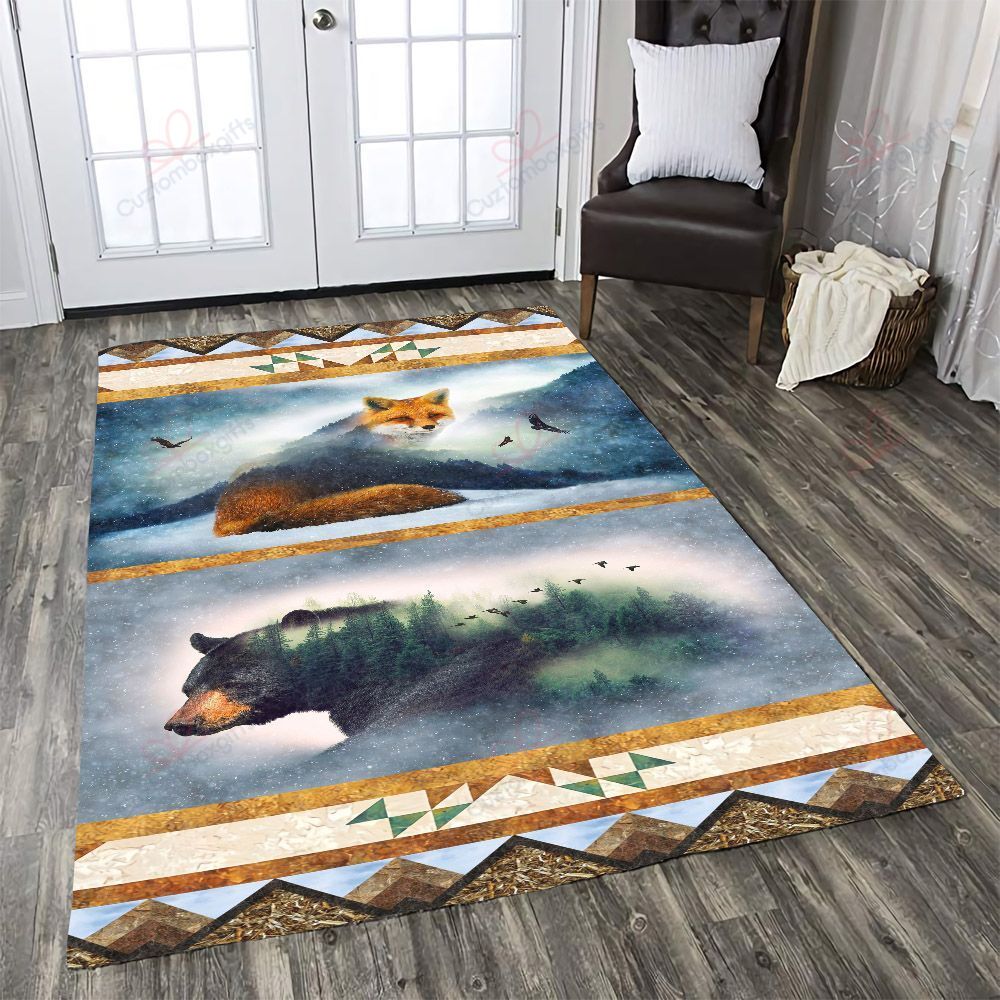 Black Bear Bird Rug Sport Decor Gift Floor Decor Living Room Carpet Rug Area Rug - 5713ce1cc26b Black Bear Bird Rug Sport Decor Gift Floor Decor Living Room Carpet Rug Area Rug - 5713ce1cc26b