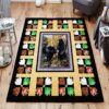 Black Bear Rug Sport Decor Gift Floor Decor Living Room Carpet Rug Area Rug - 729a75000cea