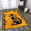 Black Cat 1 Rug Sport Decor Gift Floor Decor Living Room Carpet Rug Area Rug - 7017023a0e00
