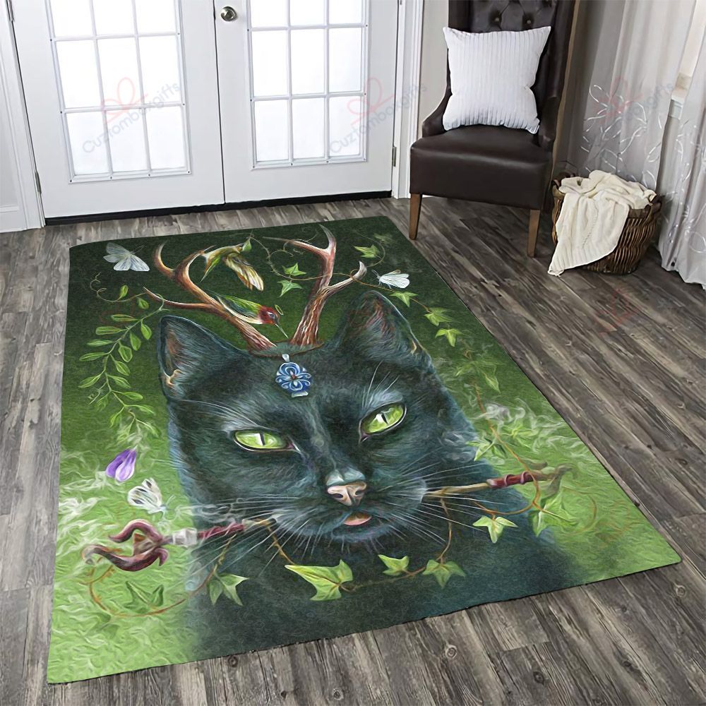 Black Cat 6 Rug Sport Decor Gift Floor Decor Living Room Carpet Rug Area Rug - 828fef200187 Black Cat 6 Rug Sport Decor Gift Floor Decor Living Room Carpet Rug Area Rug - 828fef200187