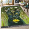 Black Cat 7 Rug Sport Decor Gift Floor Decor Living Room Carpet Rug Area Rug - 9a79c5083e08