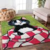 Black Cat Cool Rug Sport Decor Gift Floor Decor Living Room Carpet Rug Area Rug - 6918ae8f91e7
