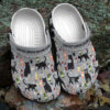 Black Cat Crocs Clog Classic Clog Whitesole Can Not Survive Shoes