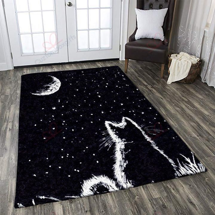 Black Cat Rug Sport Decor Gift Floor Decor Living Room Carpet Rug Area Rug - a1017b058af3 Black Cat Rug Sport Decor Gift Floor Decor Living Room Carpet Rug Area Rug - a1017b058af3